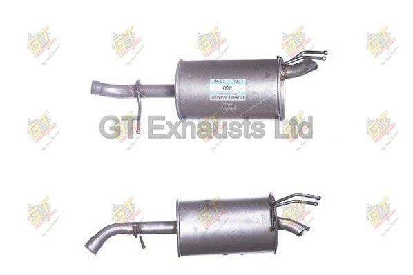 Rear Muffler (GKA038)