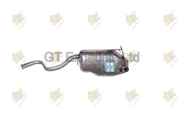 Rear Muffler (GRN589T)