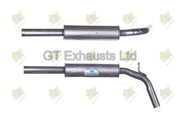 Centre Muffler (GVW392)