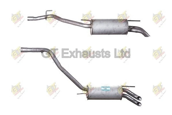 Rear Muffler (GVW496)