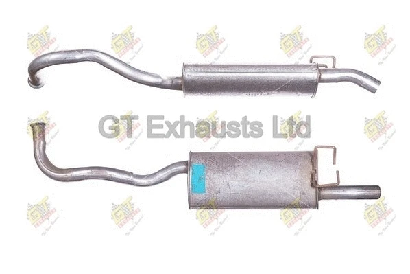 Rear Muffler (GRN477)