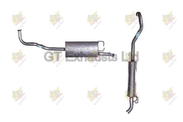 Rear Muffler (GRN354)