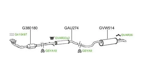 Exhaust System (G410497)