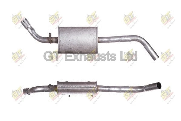 Centre Muffler (GVW454)
