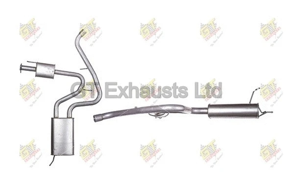 Rear Muffler (GPG844)