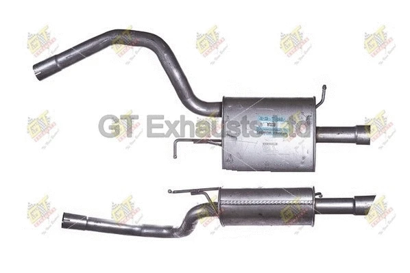 Rear Muffler (GAU339)