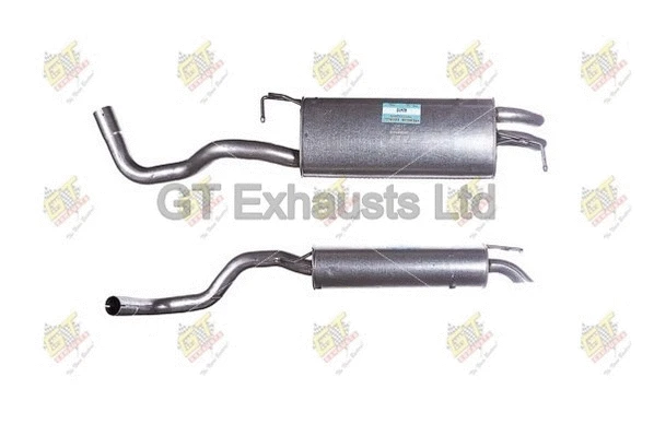 Rear Muffler (GAU410)