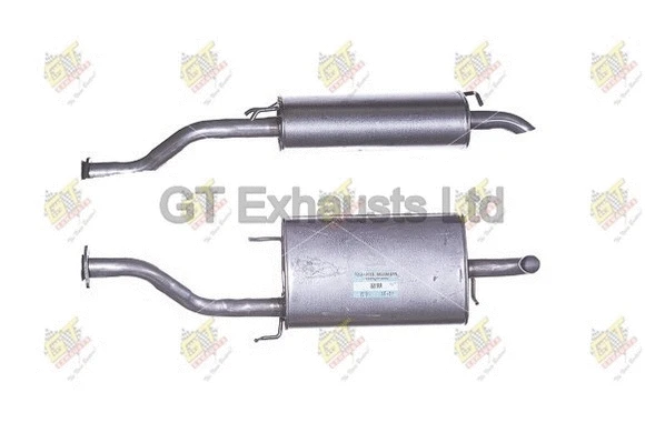 Rear Muffler (GRR166)