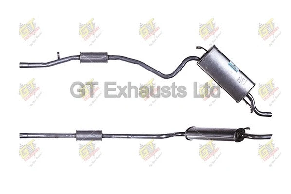Rear Muffler (GFT598)