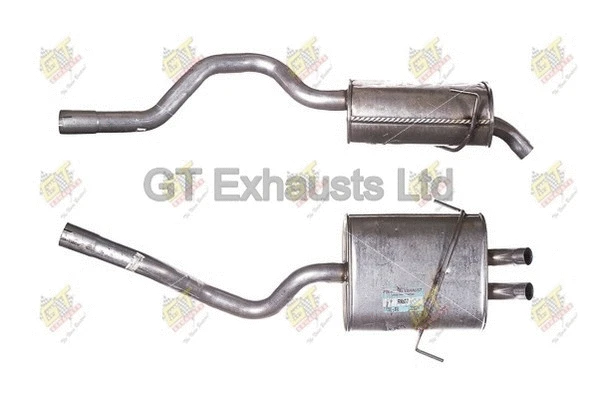 Rear Muffler (GRN817)