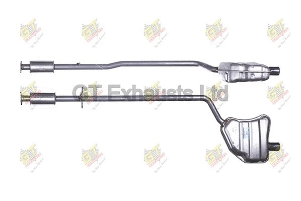 Rear Muffler (GBM354)