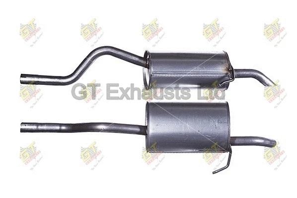 Rear Muffler (GRN662)