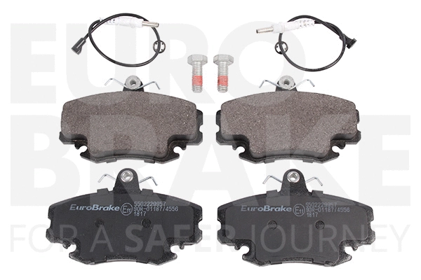 Brake Pad Set, disc brake (5502229957)