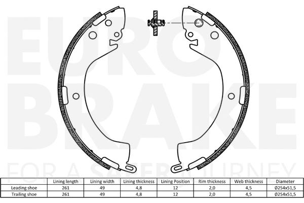 Brake Shoe Set