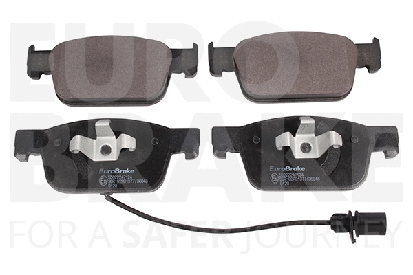 Brake Pad Set, disc brake (55022247124)