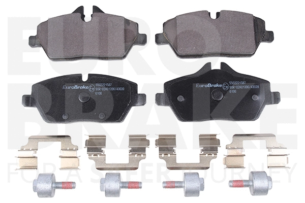 Brake Pad Set, disc brake (5502221587)