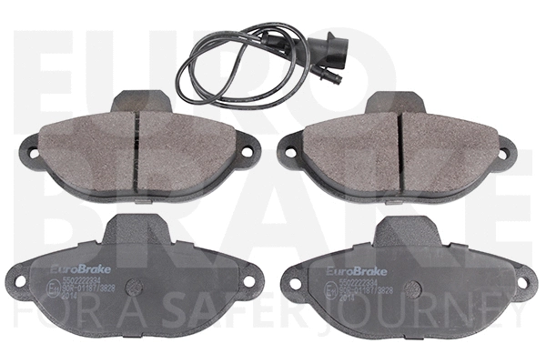 Brake Pad Set, disc brake (5502222334)