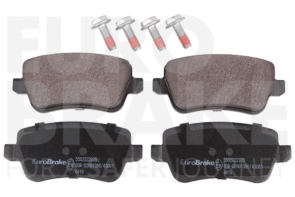 Brake Pad Set, disc brake (5502222379)