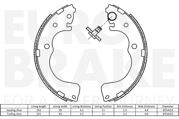 Brake Shoe Set