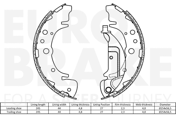 Brake Shoe Set