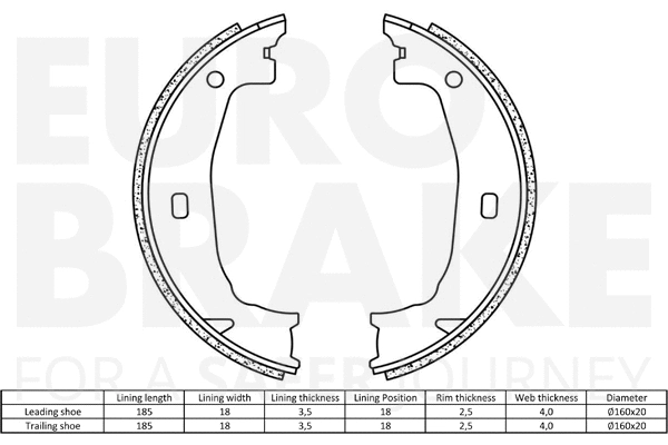Brake Shoe Set