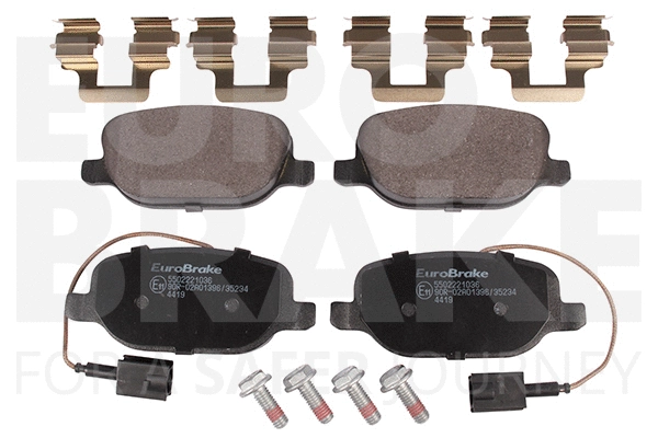 Brake Pad Set, disc brake (5502221036)
