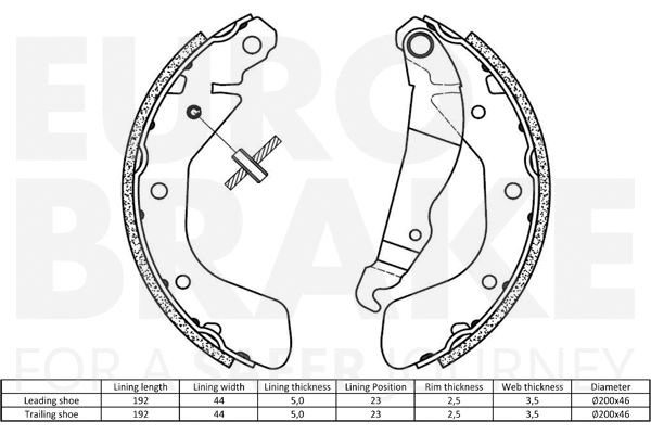 Brake Shoe Set