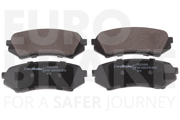 Brake Pad Set, disc brake (5502224549)