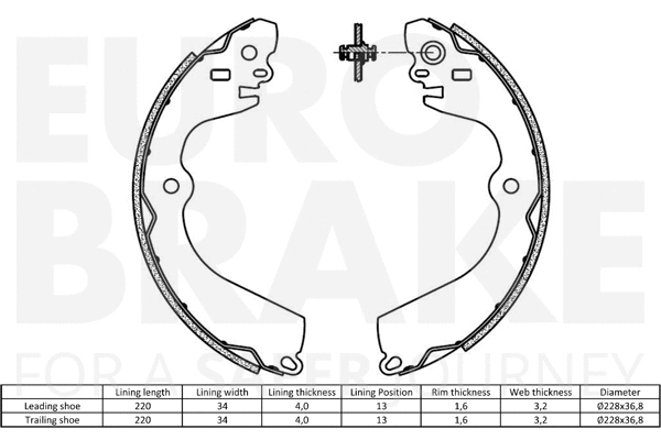 Brake Shoe Set