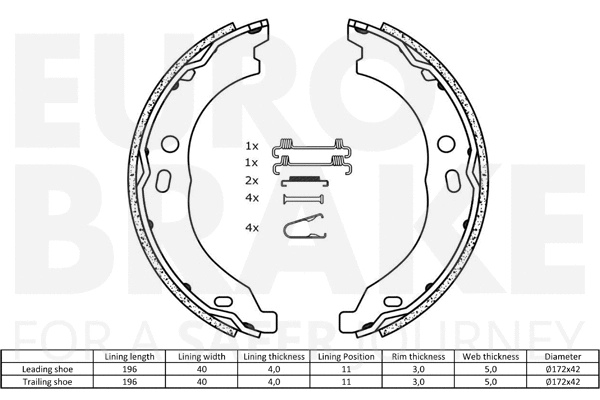 Brake Shoe Set