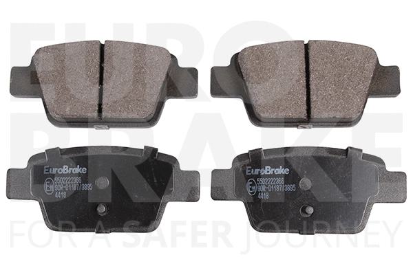 Brake Pad Set, disc brake (5502222366)