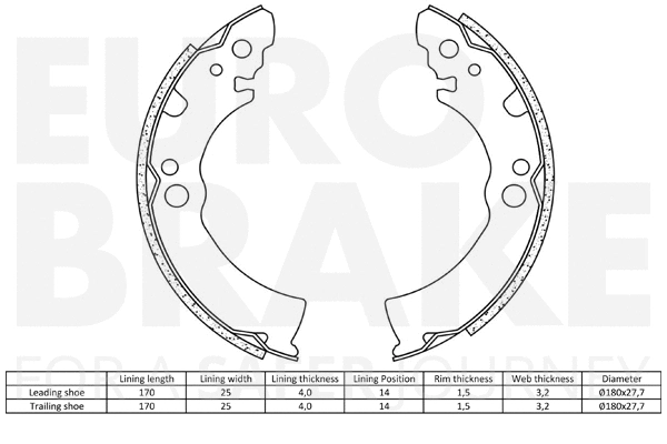 Brake Shoe Set