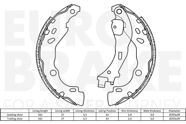 Brake Shoe Set