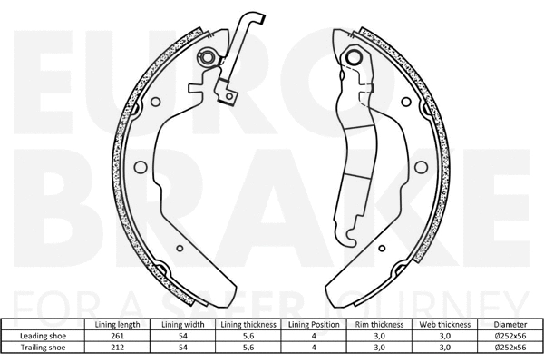 Brake Shoe Set