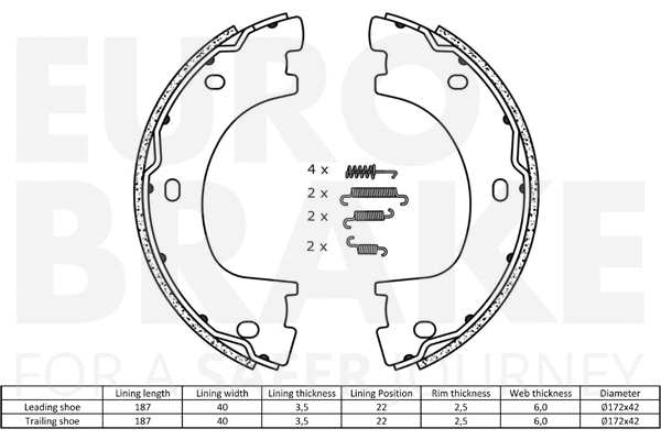 Brake Shoe Set