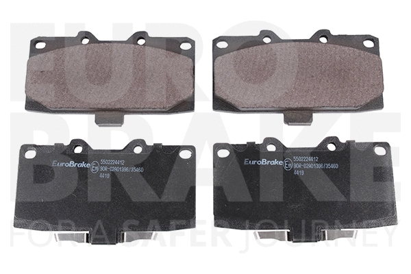 Brake Pad Set, disc brake (5502224412)