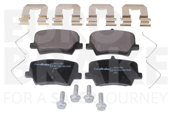 Brake Pad Set, disc brake (5502224834)