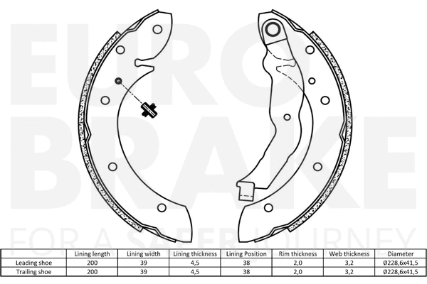 Brake Shoe Set