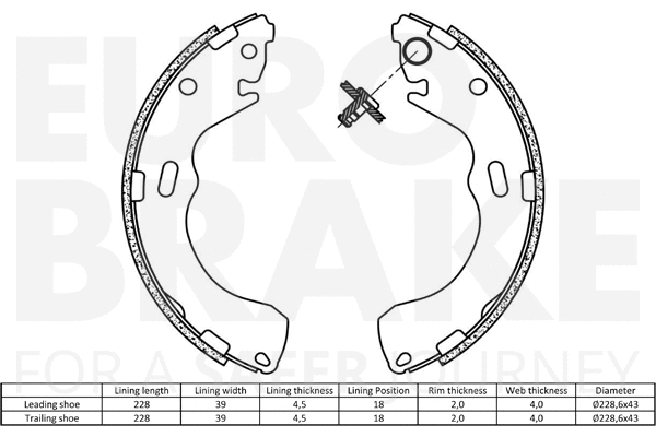 Brake Shoe Set