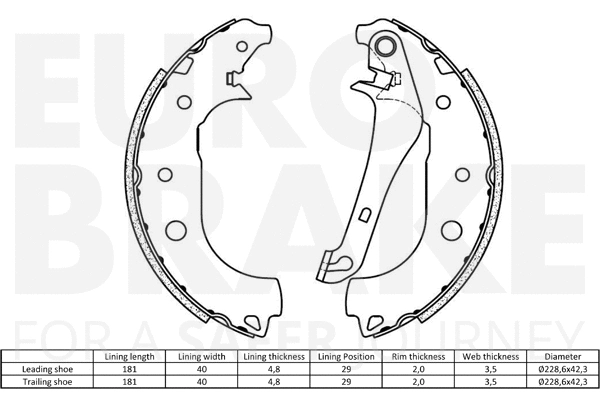 Brake Shoe Set