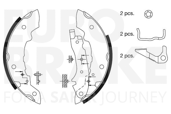 Brake Shoe Set (58492799312)