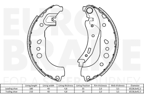 Brake Shoe Set