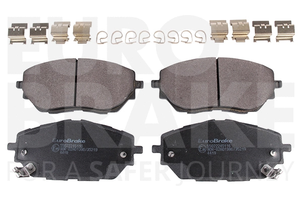Brake Pad Set, disc brake (55022245116)