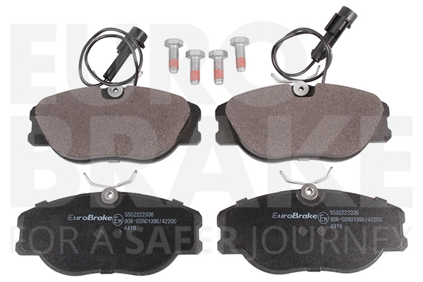 Brake Pad Set, disc brake (5502222336)