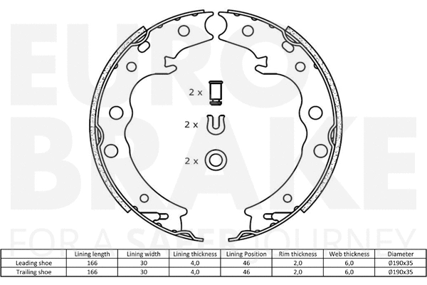 Brake Shoe Set