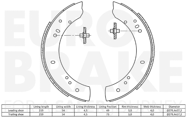 Brake Shoe Set
