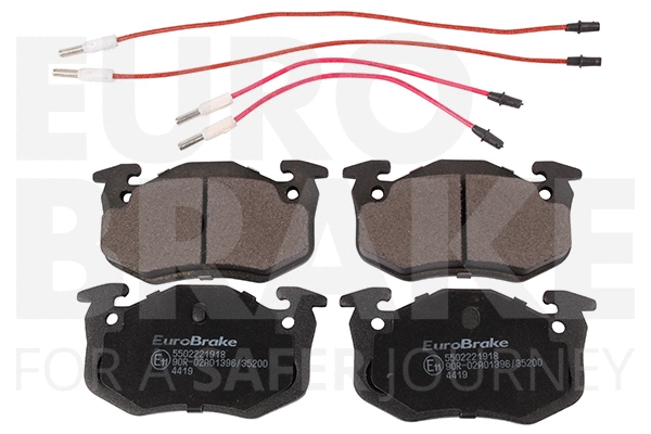 Brake Pad Set, disc brake (5502221918)