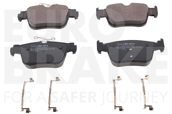Brake Pad Set, disc brake (55022247164)