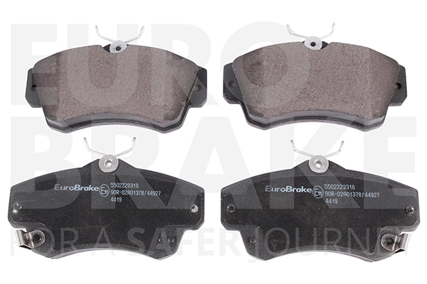 Brake Pad Set, disc brake (5502229316)