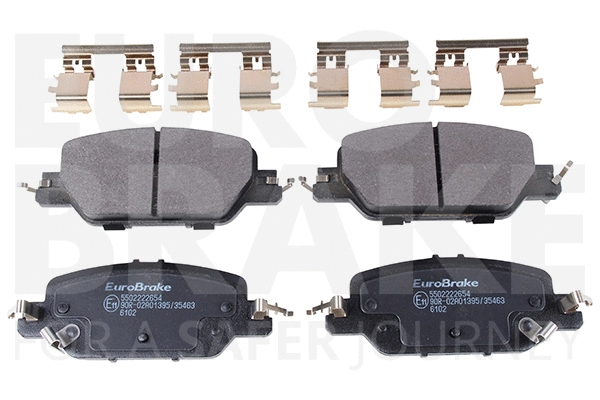 Brake Pad Set, disc brake (5502222654)